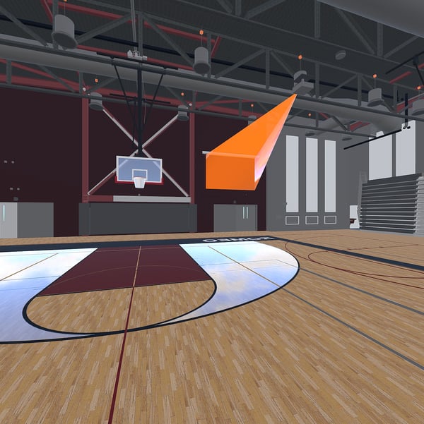 The Romeo High School Gym, captured from within Prospect. You can view this panorama in Scope using the share code 24KJ5W .