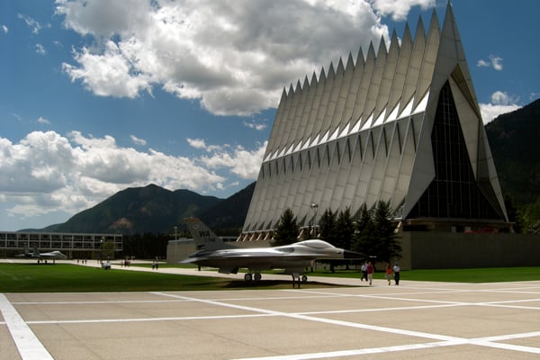 USAFA Cadet Chapel (Image courtesy: http://inthefold.autodesk.com/.a/6a017c3334c51a970b01a73ded9370970d-pi)