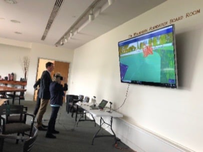 VR for Donor Meeting